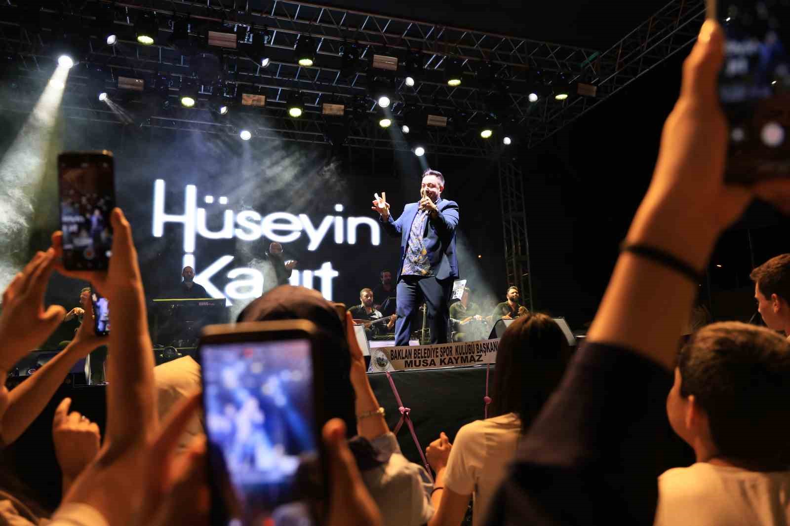 Çameli’de alabalık yarışmaları ve konser coşkusu bir arada yaşandı
