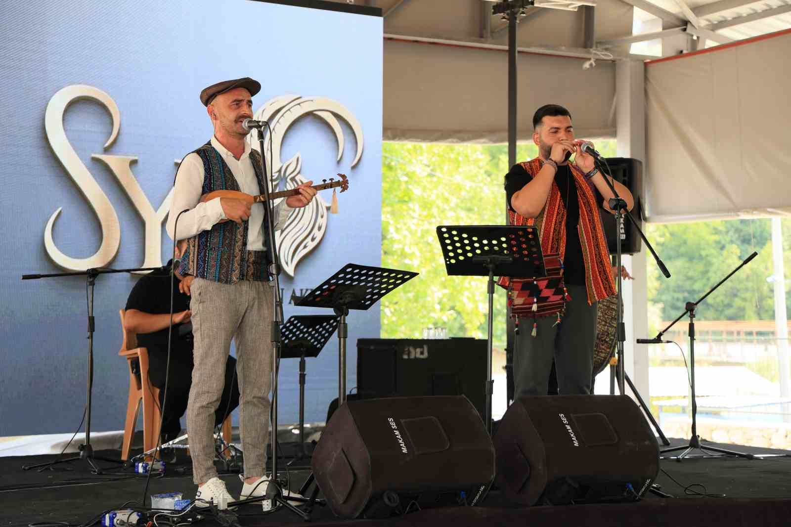Çameli’de alabalık yarışmaları ve konser coşkusu bir arada yaşandı