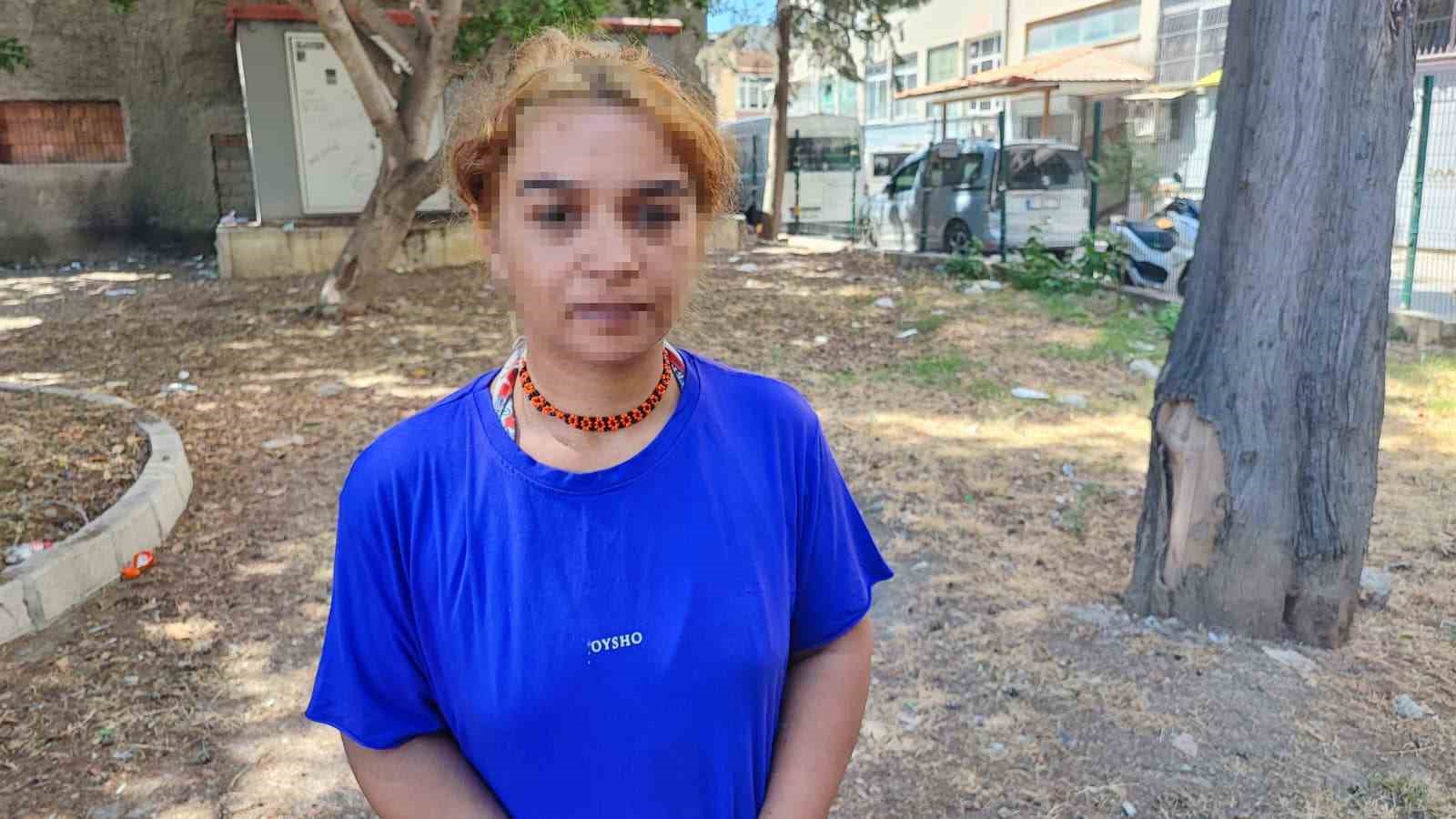 5 yıldır birlikte yaşadığı sevgilisinin şiddeti kamerada