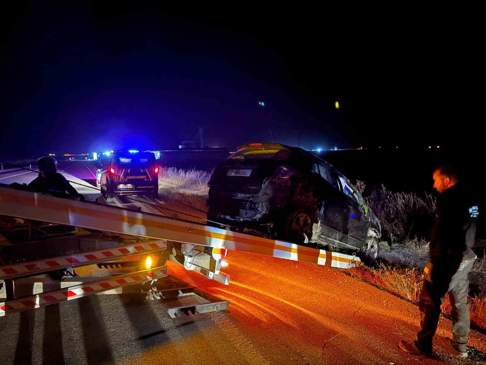 Otomobil takla attı: 1 ölü, 3 yaralı