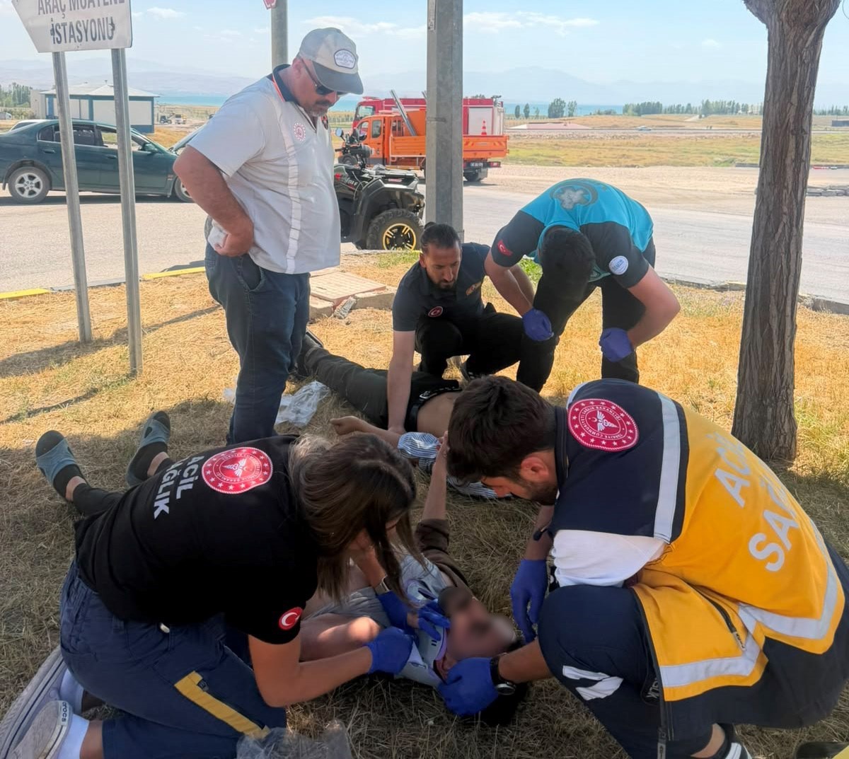 Van’da trafik kazası:2 yaralı