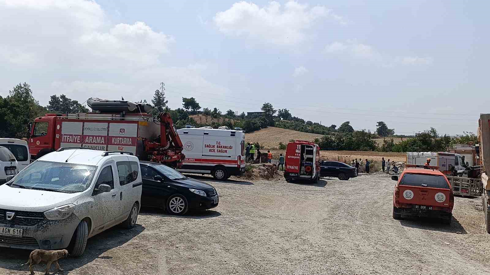 İçme suyu projesinde göçük: 1 işçi hayatını kaybetti, 1’i ağır yaralı