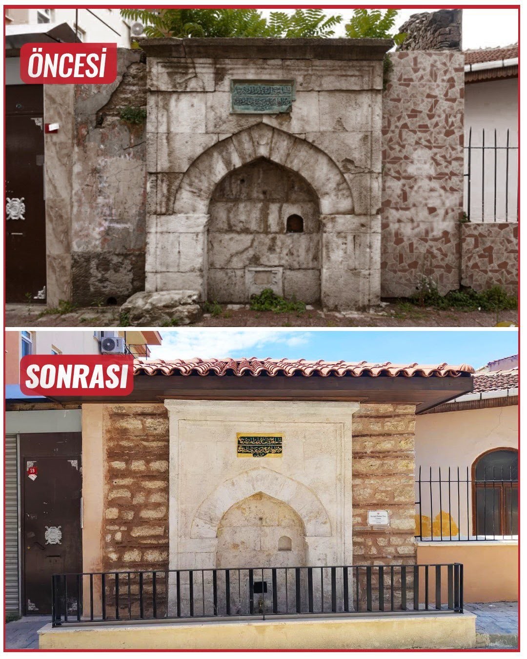 Fatih Belediyesi tarihî çeşmeleri birer birer ayağa kaldırıyor