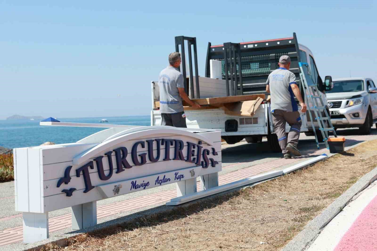 Turgutreis sahilinde "Maviye Açılan Kapı" dönemi