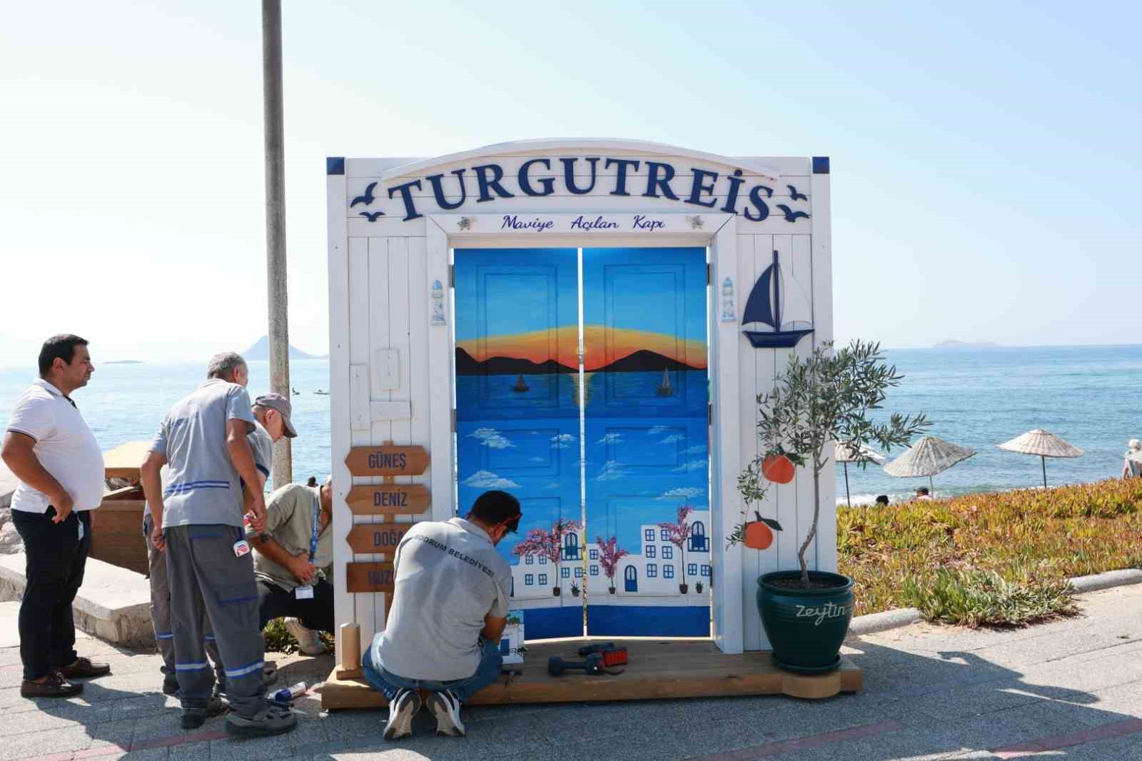 Turgutreis sahilinde "Maviye Açılan Kapı" dönemi