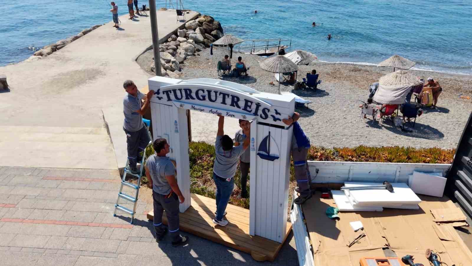 Turgutreis sahilinde "Maviye Açılan Kapı" dönemi