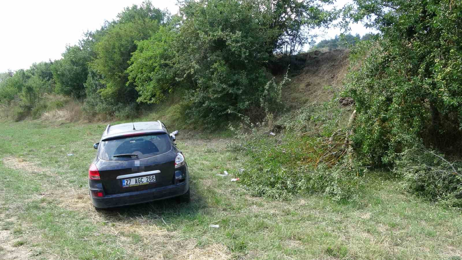 Kastamonu’da otomobil şarampole uçtu: 4 yaralı