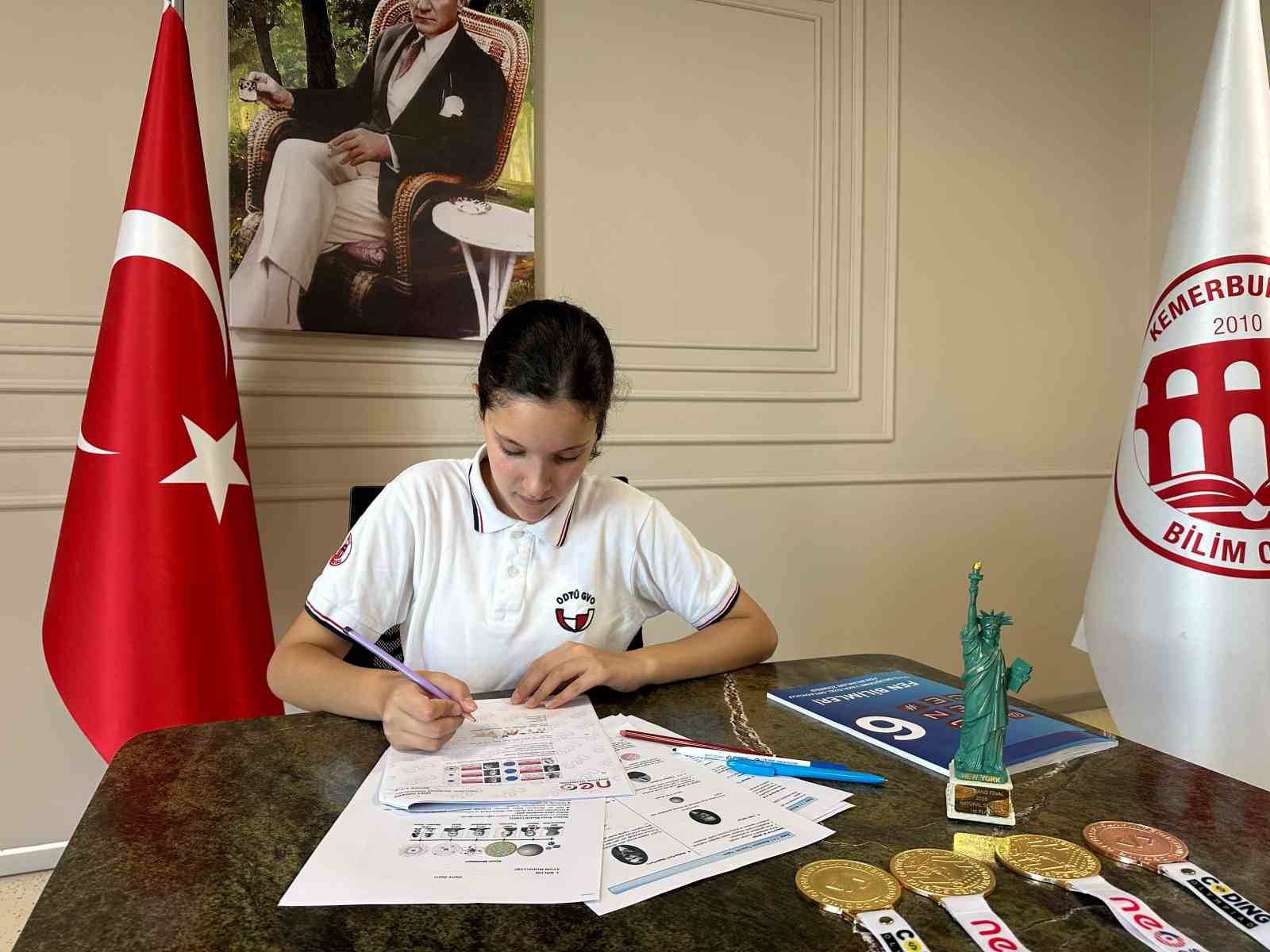 Dünya Fen Bilimleri Şampiyonası’nda 24 ülke arasında Türk öğrenci birinci oldu