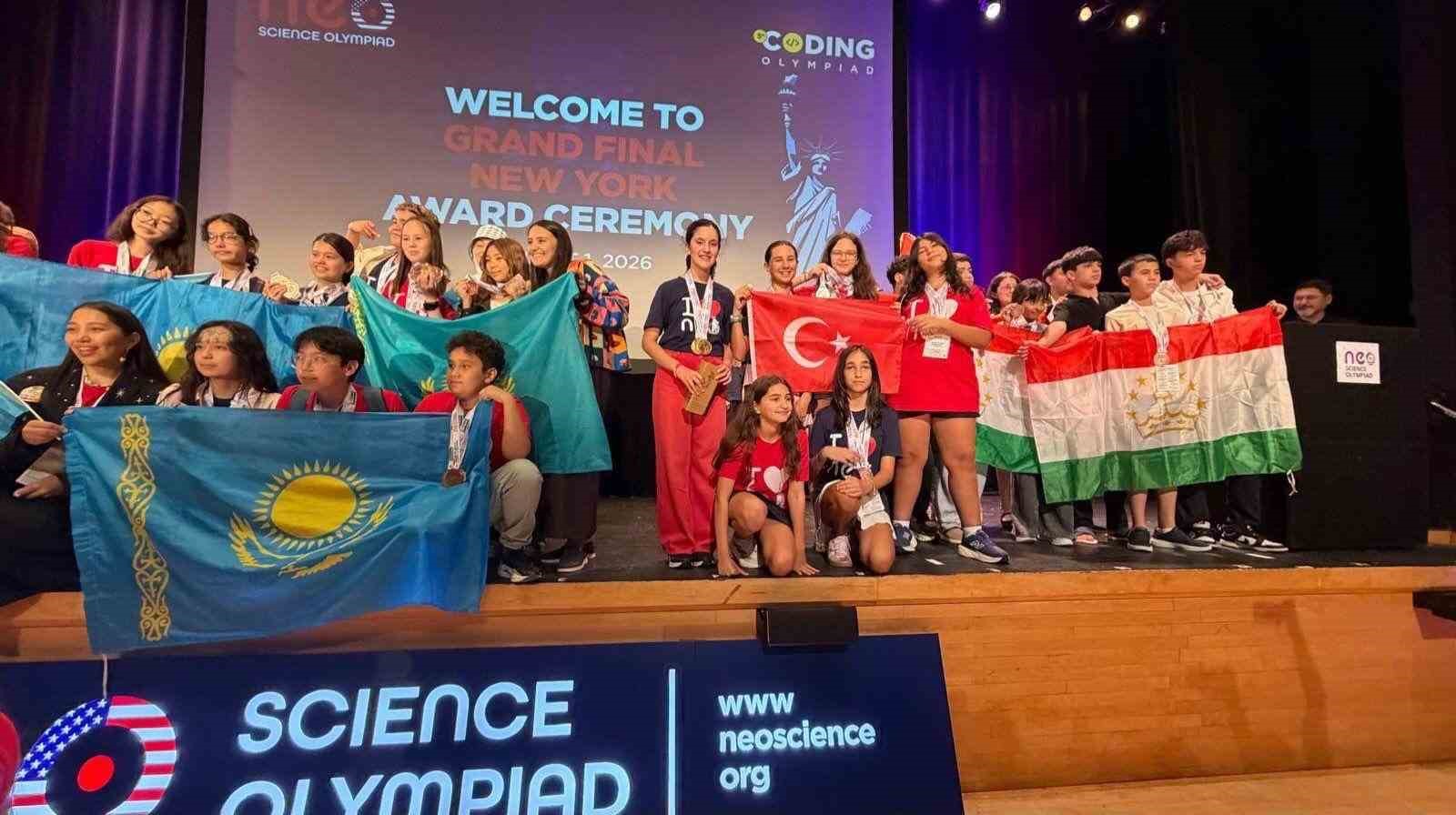 Dünya Fen Bilimleri Şampiyonası’nda 24 ülke arasında Türk öğrenci birinci oldu