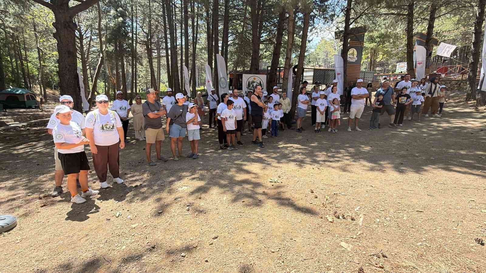Kazdağları’nın eşsiz doğasında "Aile Kampı" düzenlendi