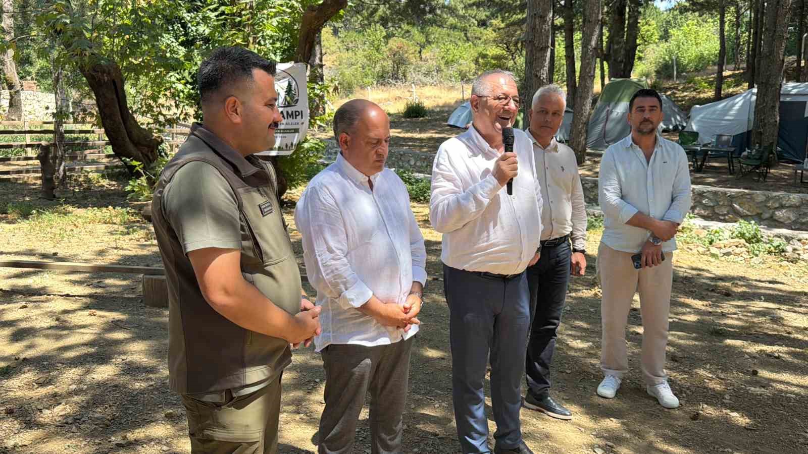 Kazdağları’nın eşsiz doğasında "Aile Kampı" düzenlendi