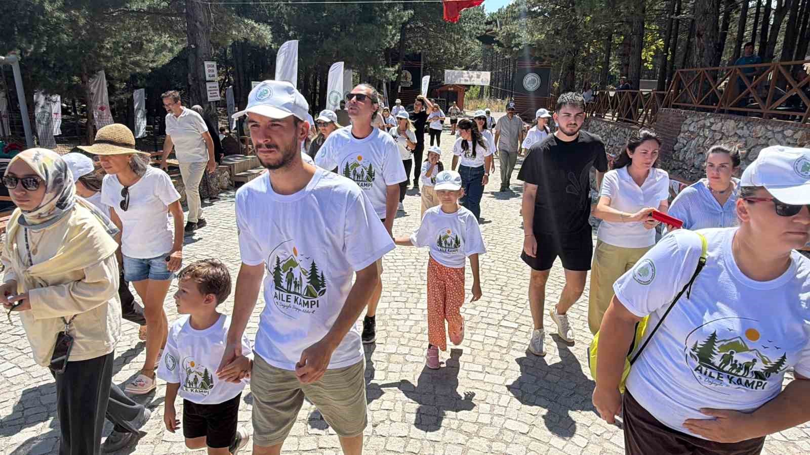 Kazdağları’nın eşsiz doğasında "Aile Kampı" düzenlendi