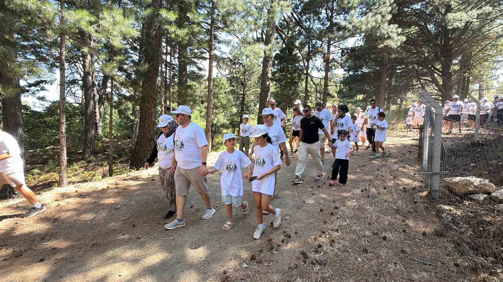 Kazdağları’nın eşsiz doğasında "Aile Kampı" düzenlendi