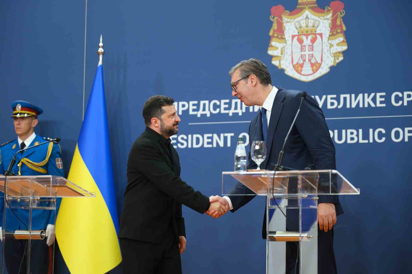 Zelenskiy’den Rusya’nın geleneksel müttefiki Sırbistan’a ilk ziyaret