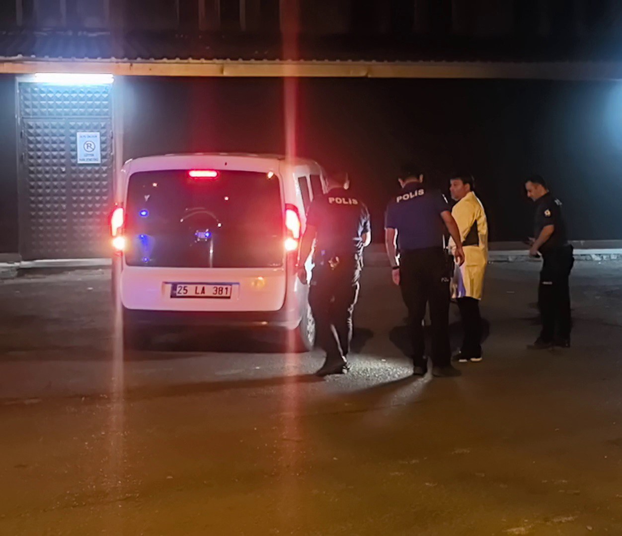 Erzurum’da silahlı kavga: 1 yaralı