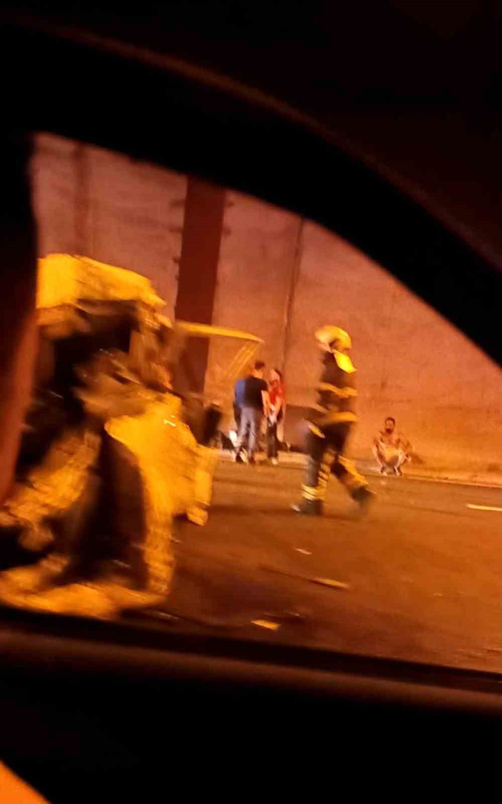 Kuzey Marmara Otoyolu’nda tünelde feci kaza: 3 ölü, 1 ağır yaralı