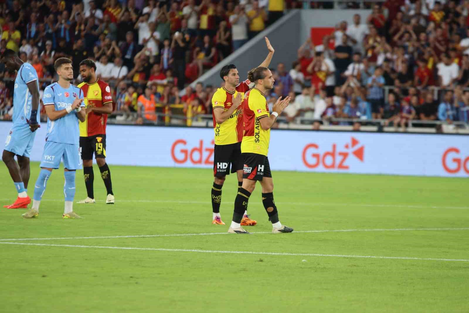 Göztepe, hazırlık maçında Trabzonspor’u mağlup etti