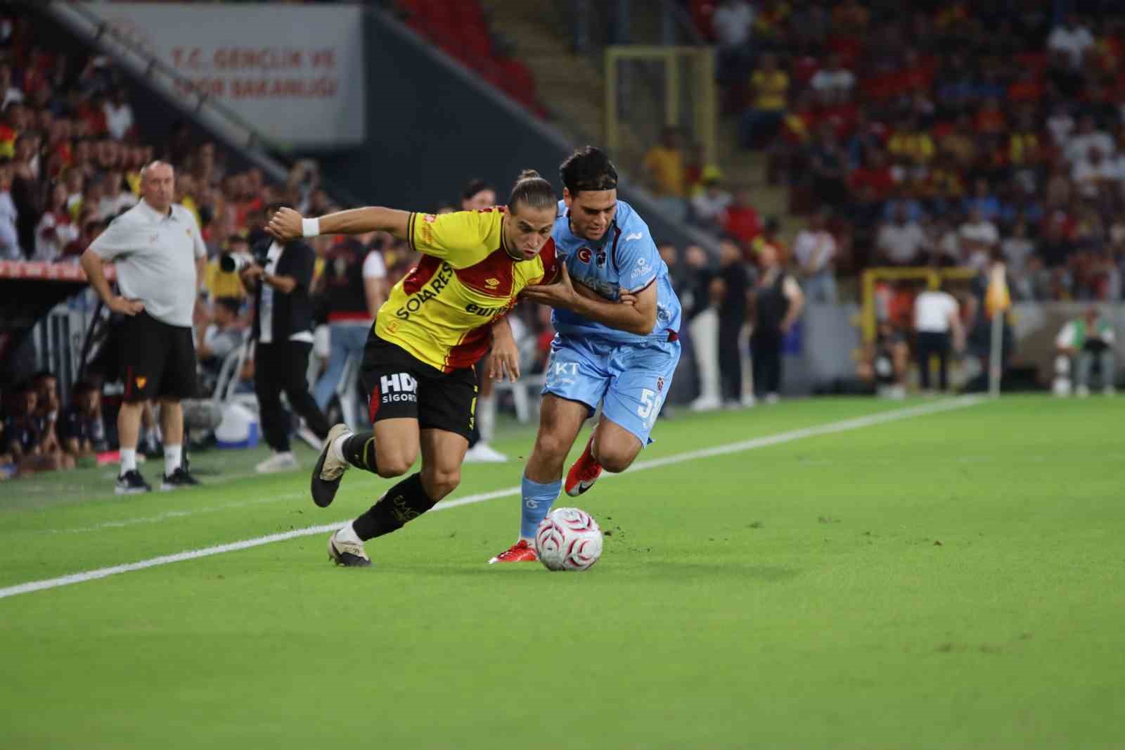Göztepe, hazırlık maçında Trabzonspor’u mağlup etti