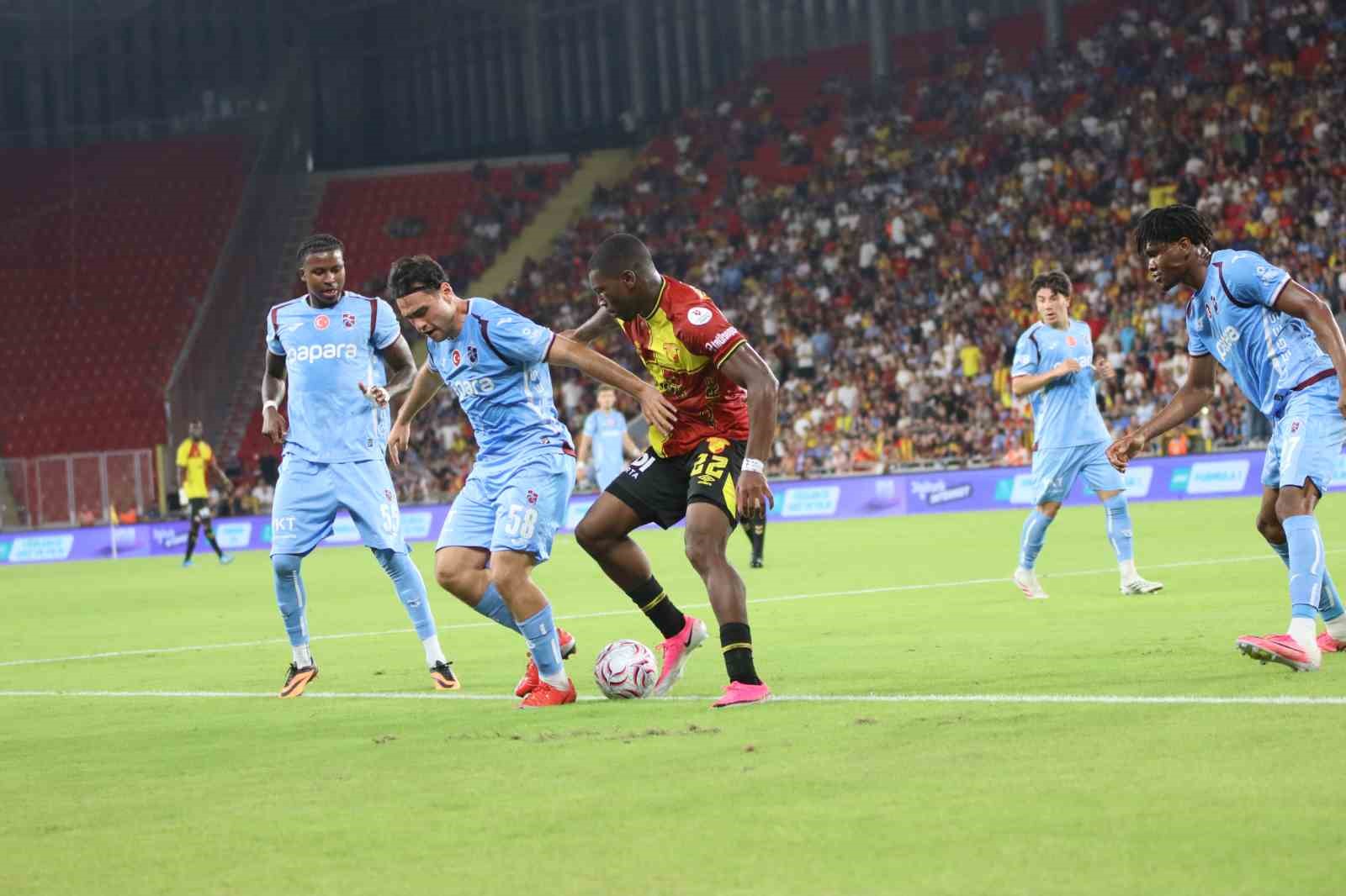 Göztepe, hazırlık maçında Trabzonspor’u mağlup etti