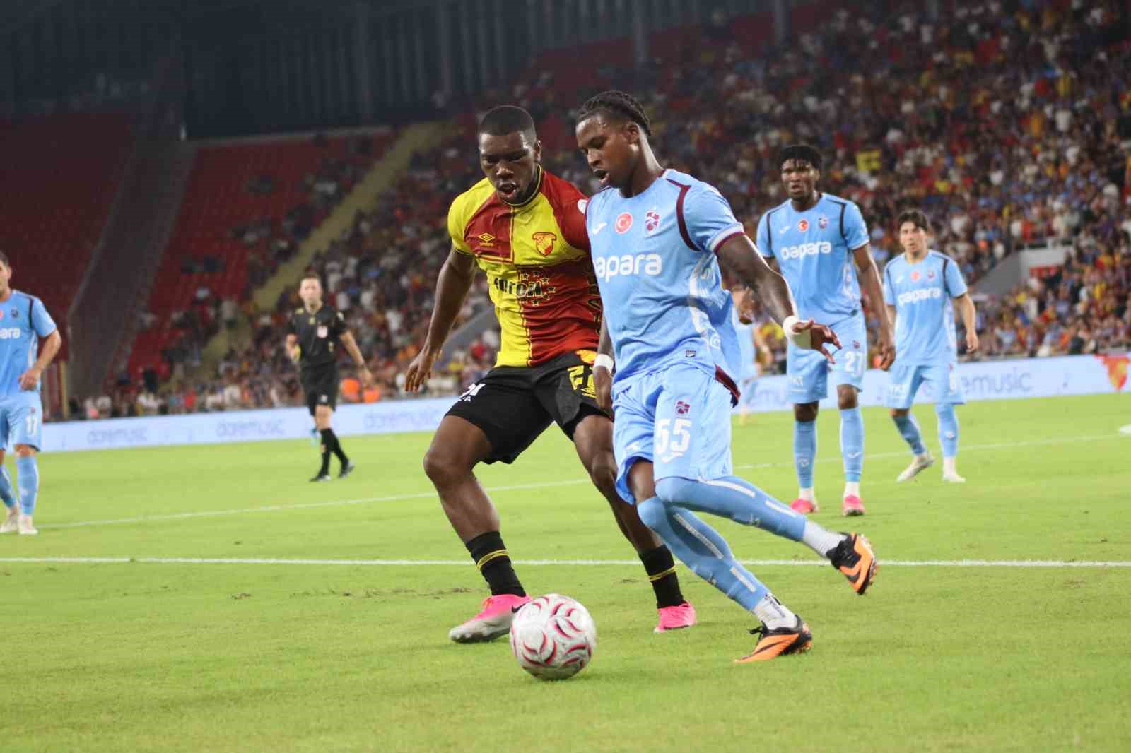 Göztepe, hazırlık maçında Trabzonspor’u mağlup etti