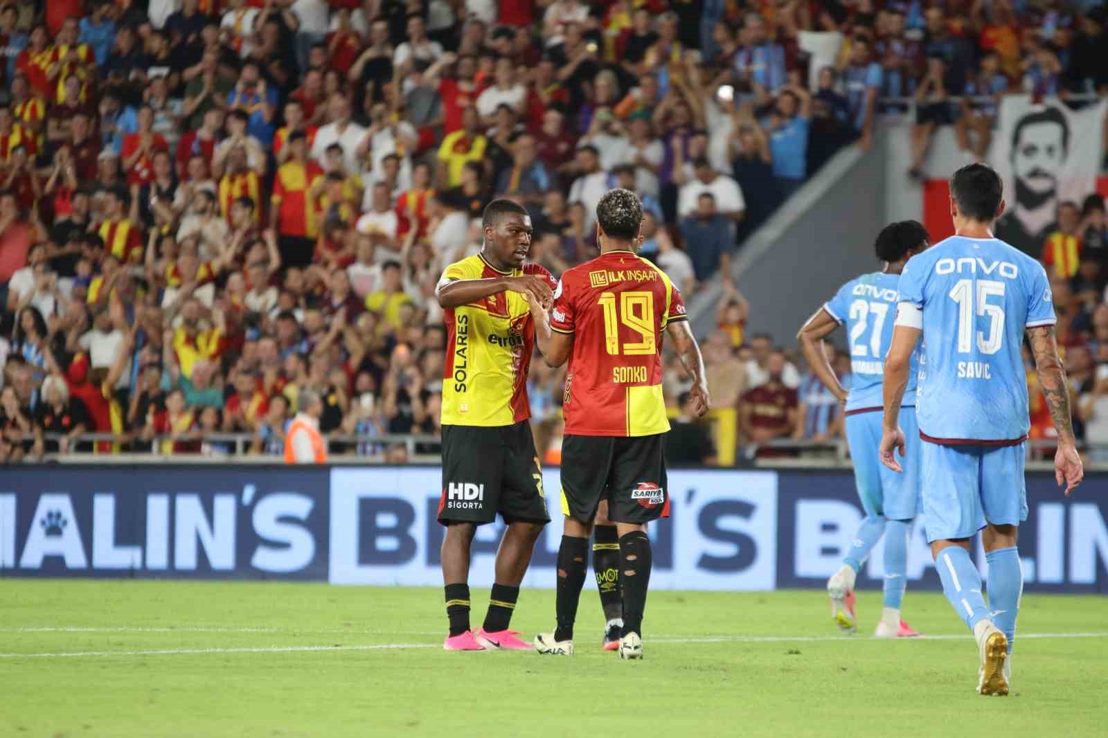 Göztepe, hazırlık maçında Trabzonspor’u mağlup etti