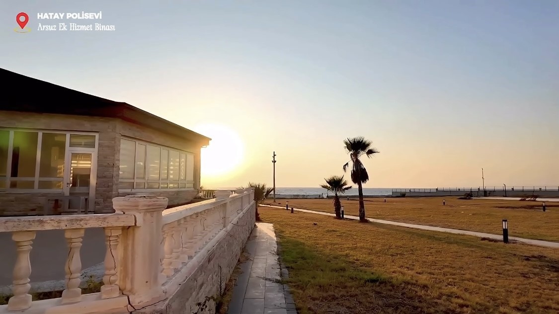 Arsuz’da Akdeniz’e sıfır polis evi hizmete açılıyor