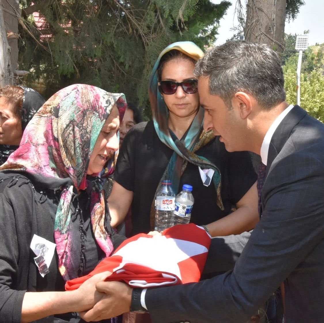 Kıbrıs Gazisi Davut Gökaslan son yolculuğuna uğurlandı