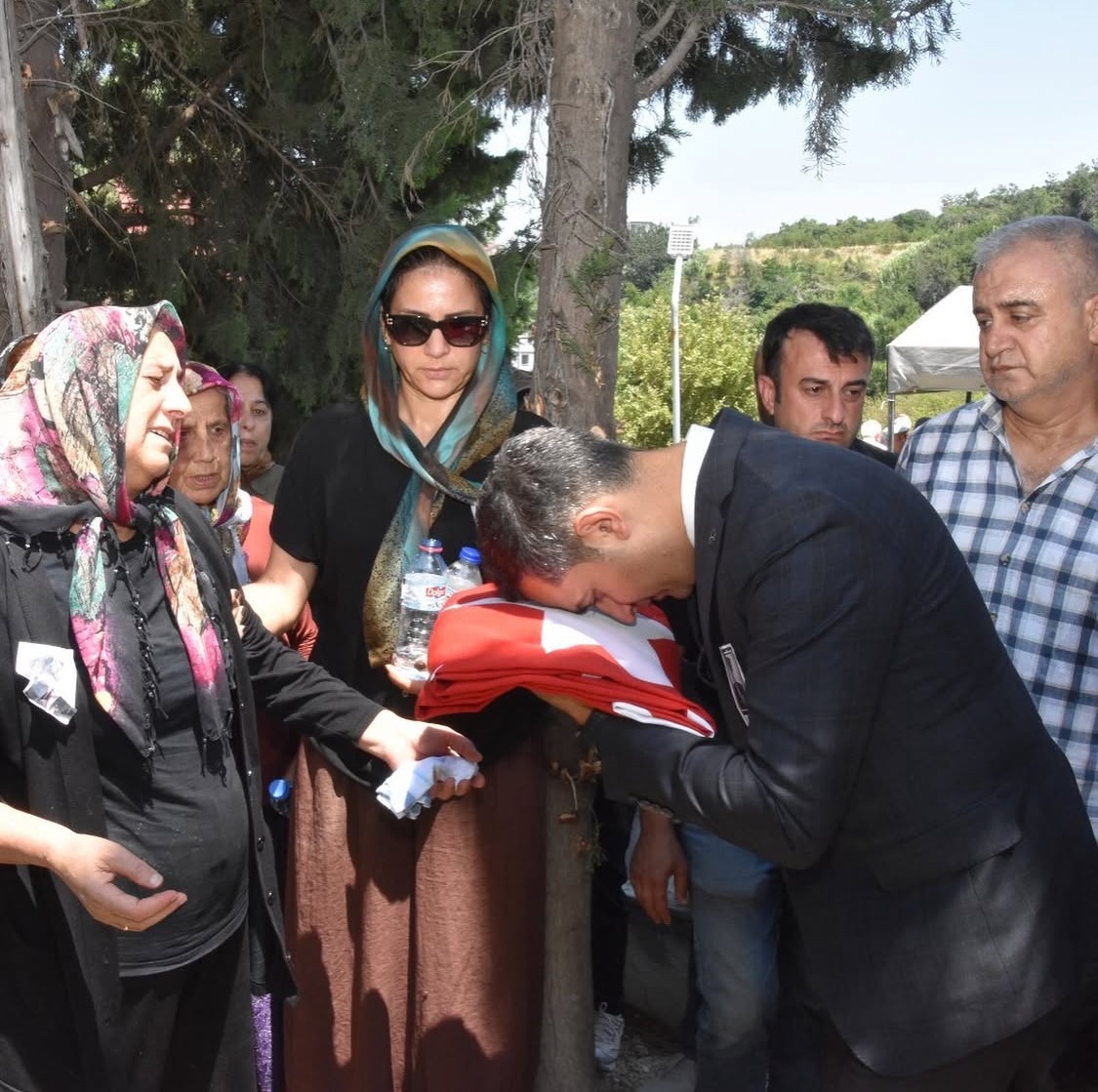 Kıbrıs Gazisi Davut Gökaslan son yolculuğuna uğurlandı