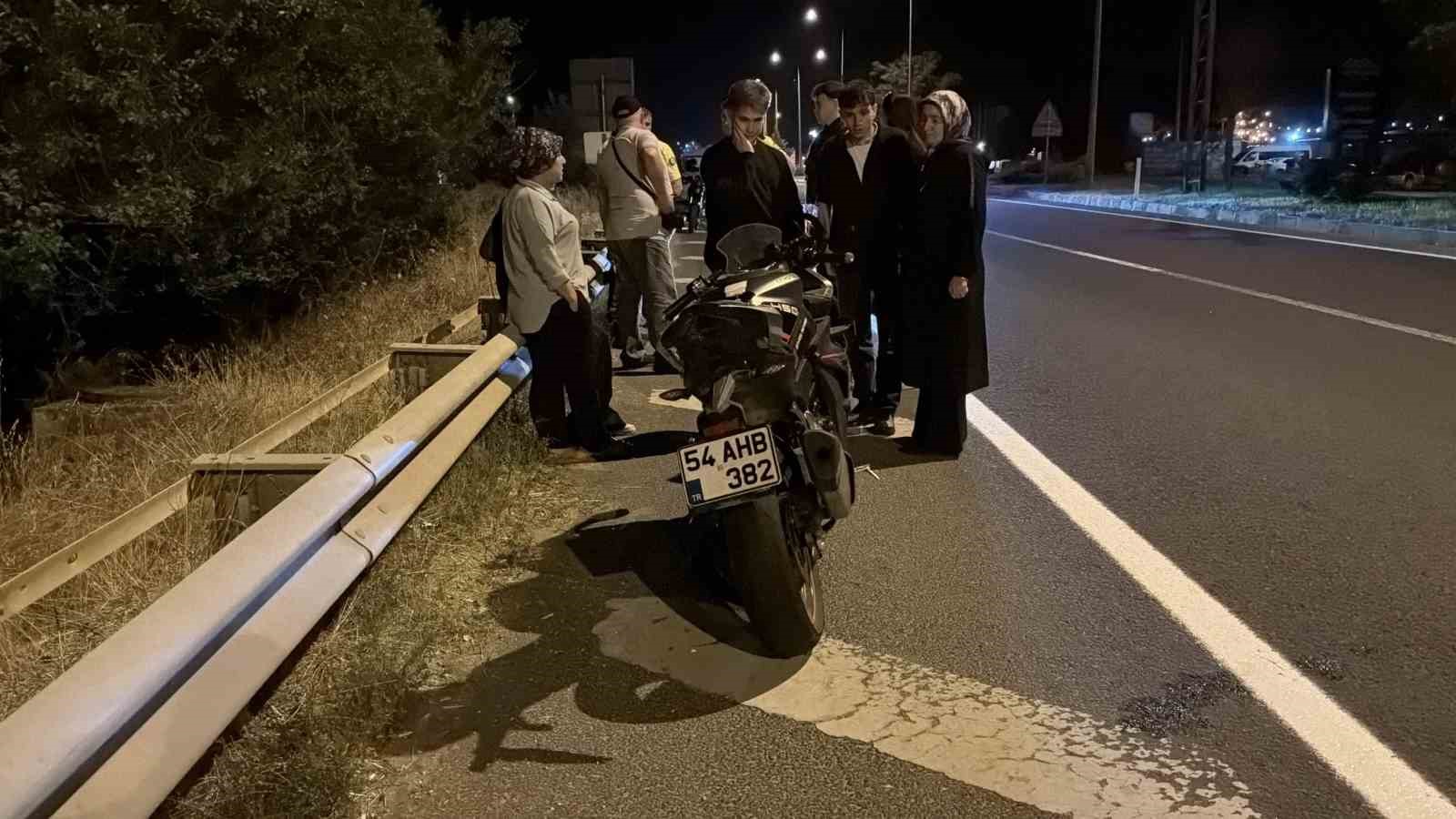 Bolu’da iki motosiklet çarpıştı: 2 yaralı