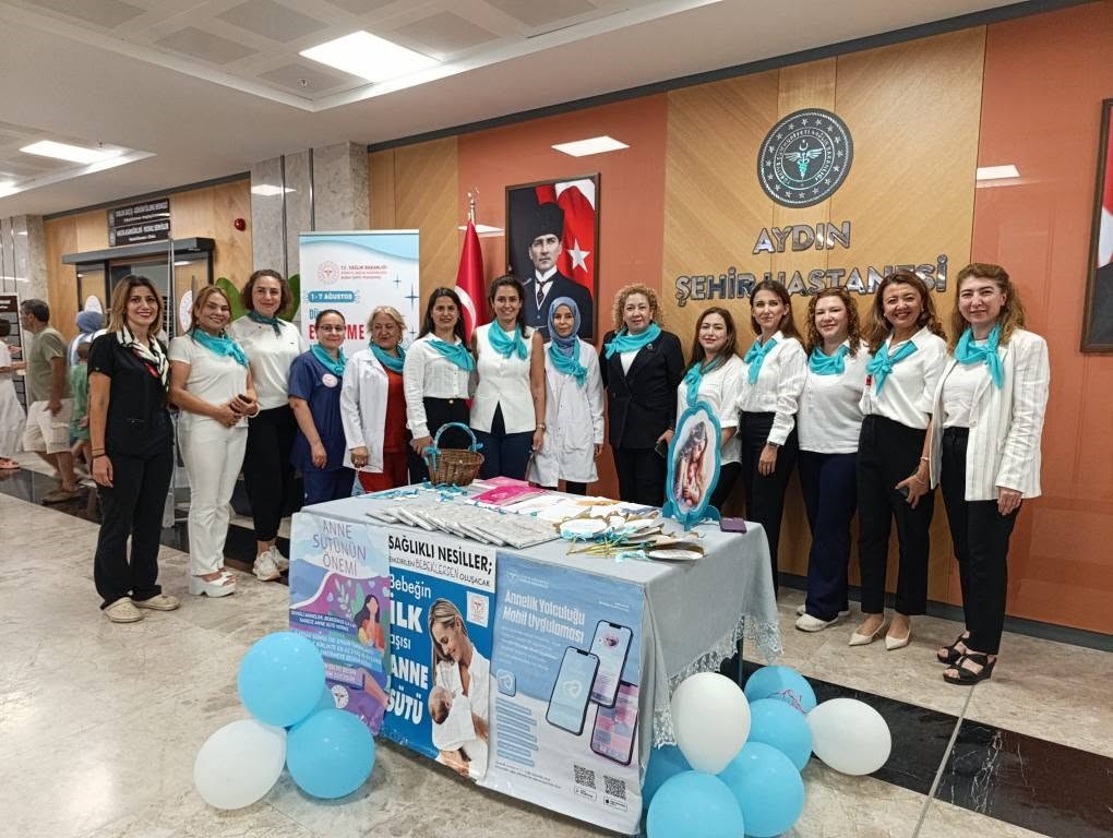 Aydın Şehir Hastanesi’nde anne sütünün önemine dikkat çekildi