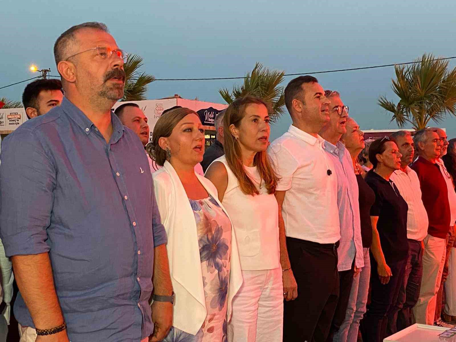 Gömeç’te 5. Uluslararası Zeytindalı Kültür Sanat ve Barış Festivali başladı