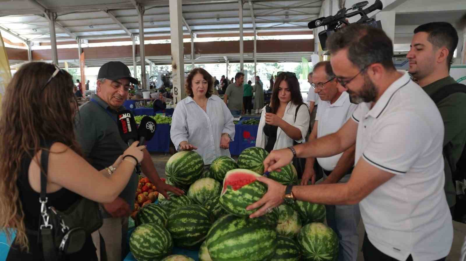 Anadolu’da tek, Türkiye’de sayılı olan ’Yüzde 100 Ekolojik Pazar’ açıldı