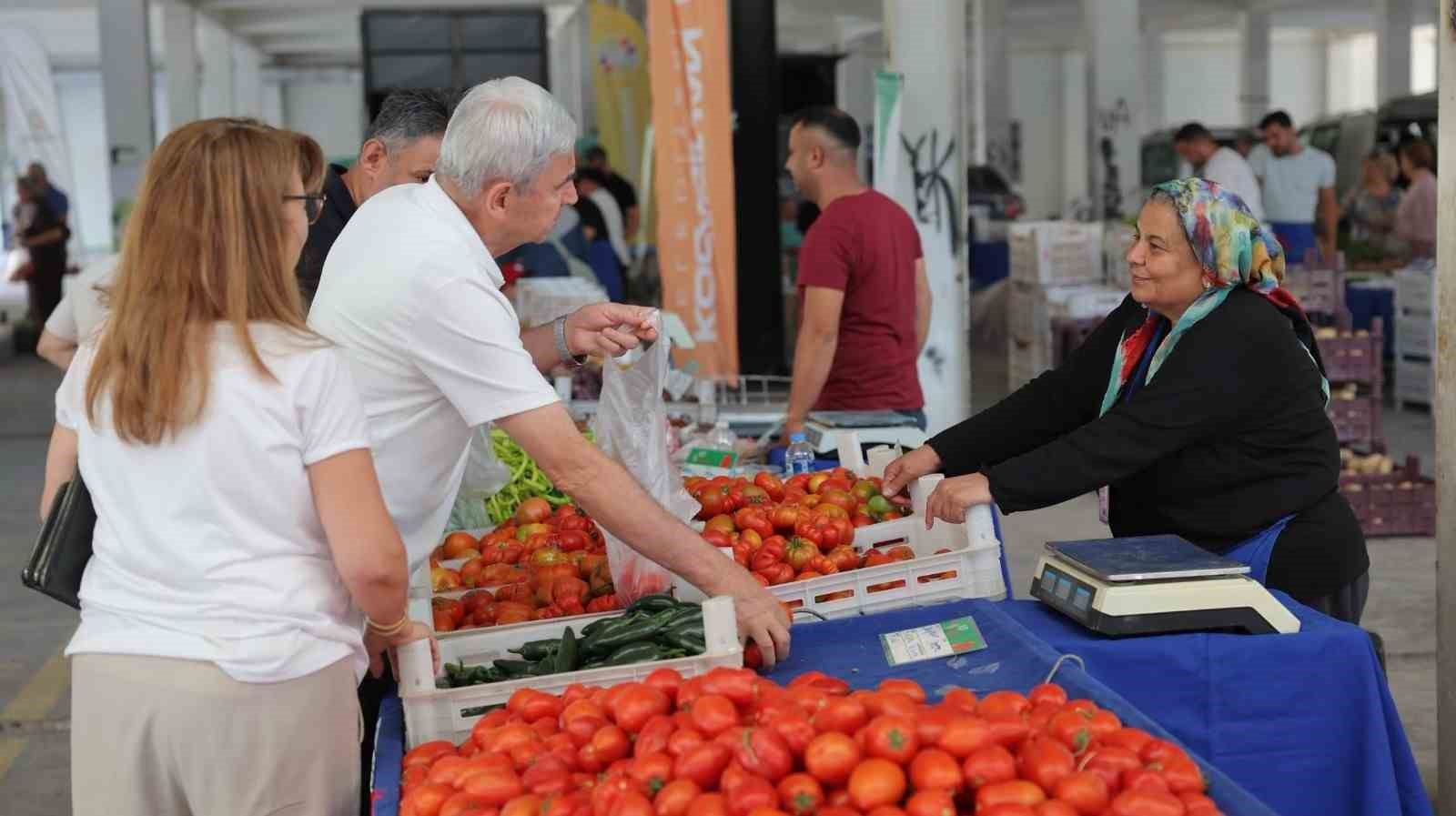 Anadolu’da tek, Türkiye’de sayılı olan ’Yüzde 100 Ekolojik Pazar’ açıldı