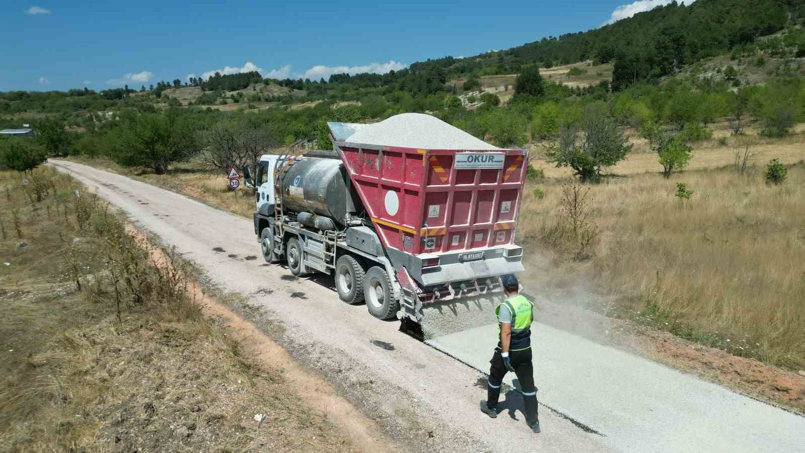 Kestel’de yollar yenilenip genişletiliyor
