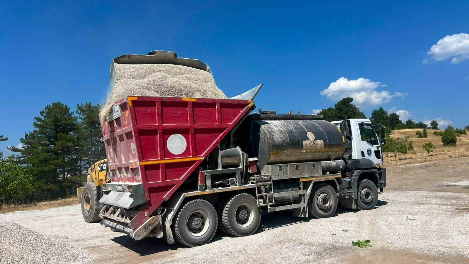 Kestel’de yollar yenilenip genişletiliyor