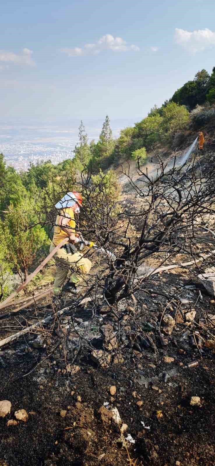Kahramanmaraş’ta çıkan orman yangını kontrol altına alındı