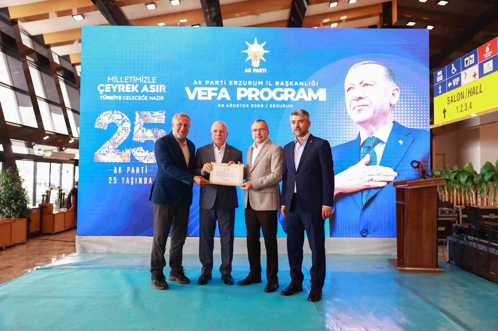 AK Parti’den vefa programı