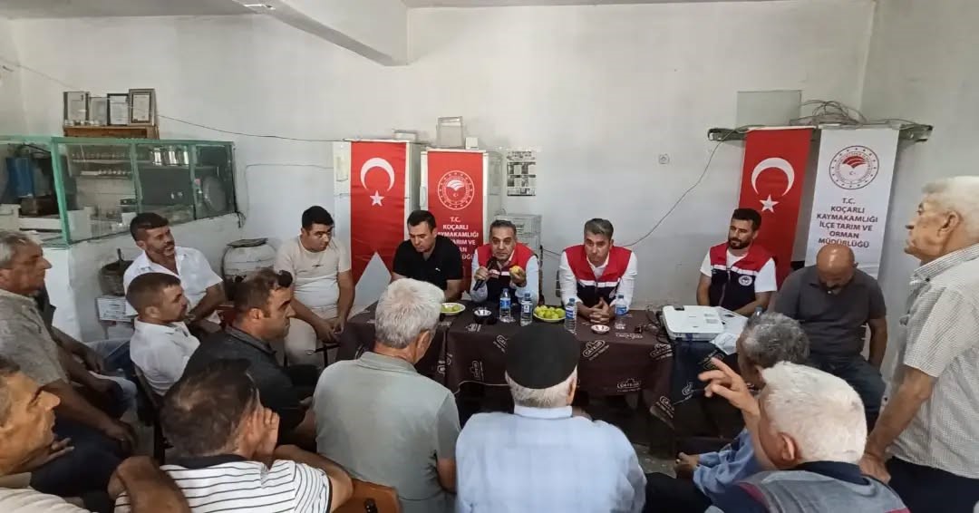 Aydın’da üreticilerle buluşmalar 85 haftadır sürüyor