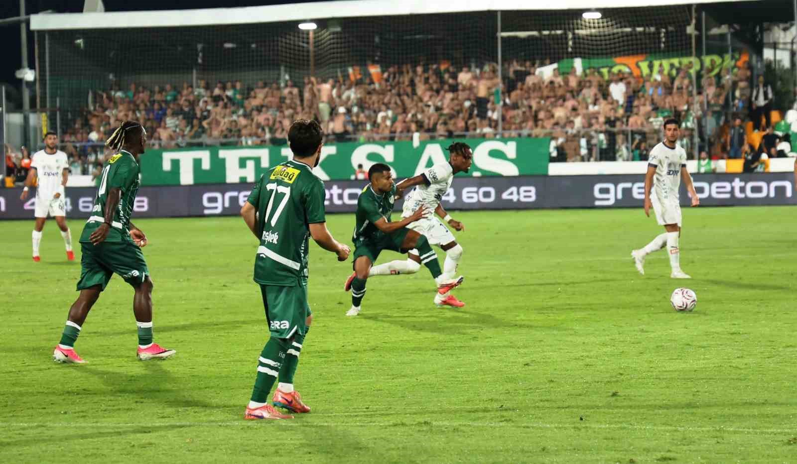 Trendyol 1. Lig: Bodrum FK: 0 - Bursaspor: 2