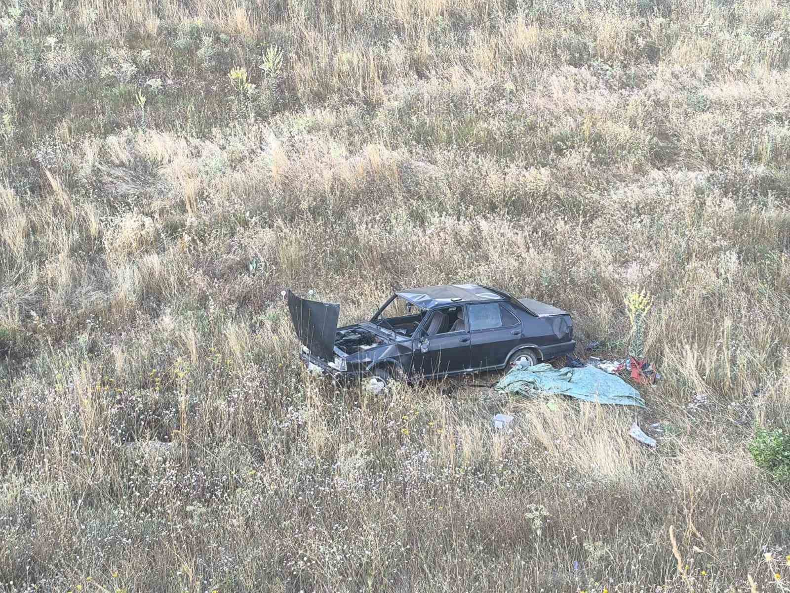 Çorum’da kayıp olarak aranan adam, şarampole yuvarlanan otomobilinin altında ölü bulundu