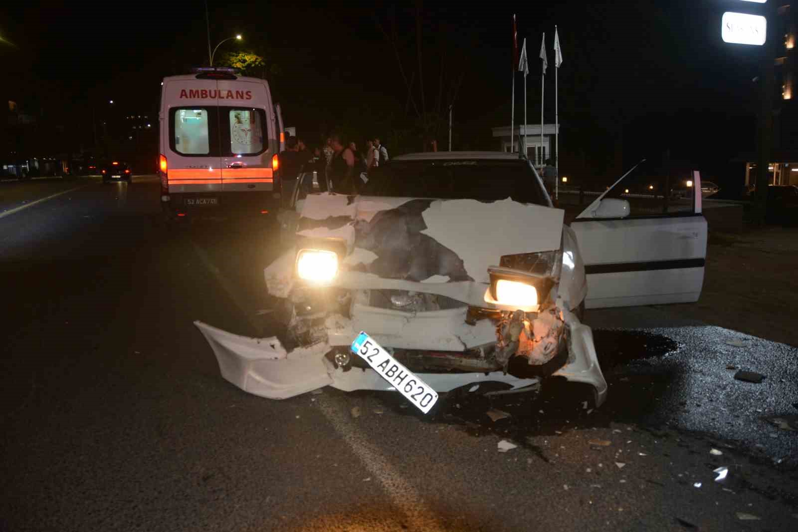 Ordu’da zincirleme kaza: 4 yaralı