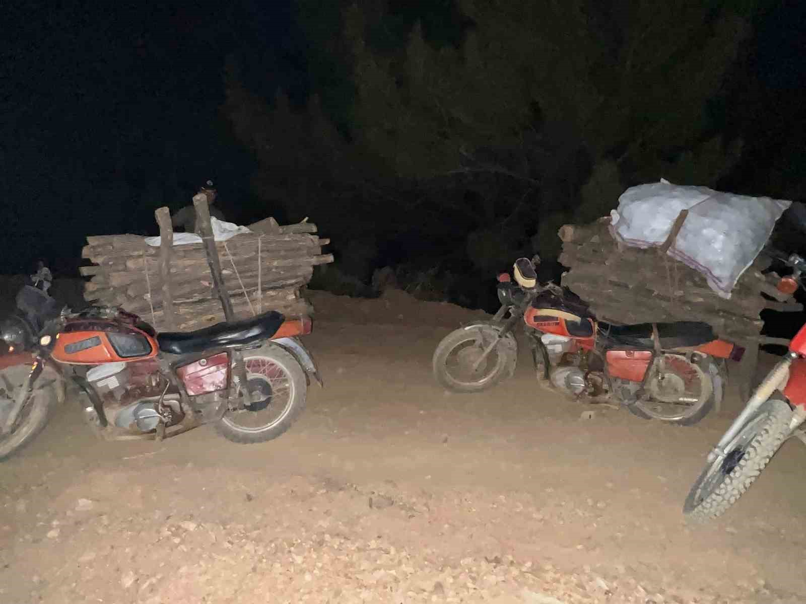 Hassa’da ormanda usulsüz kesim yapan şahıslar yakalandı