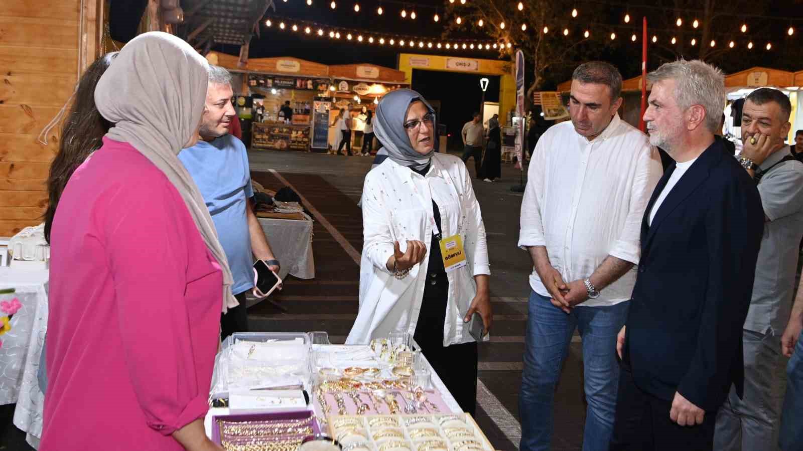 Başkan Fırat Görgel, Ağustos Fuarı’nda esnaf ve vatandaşlarla buluştu