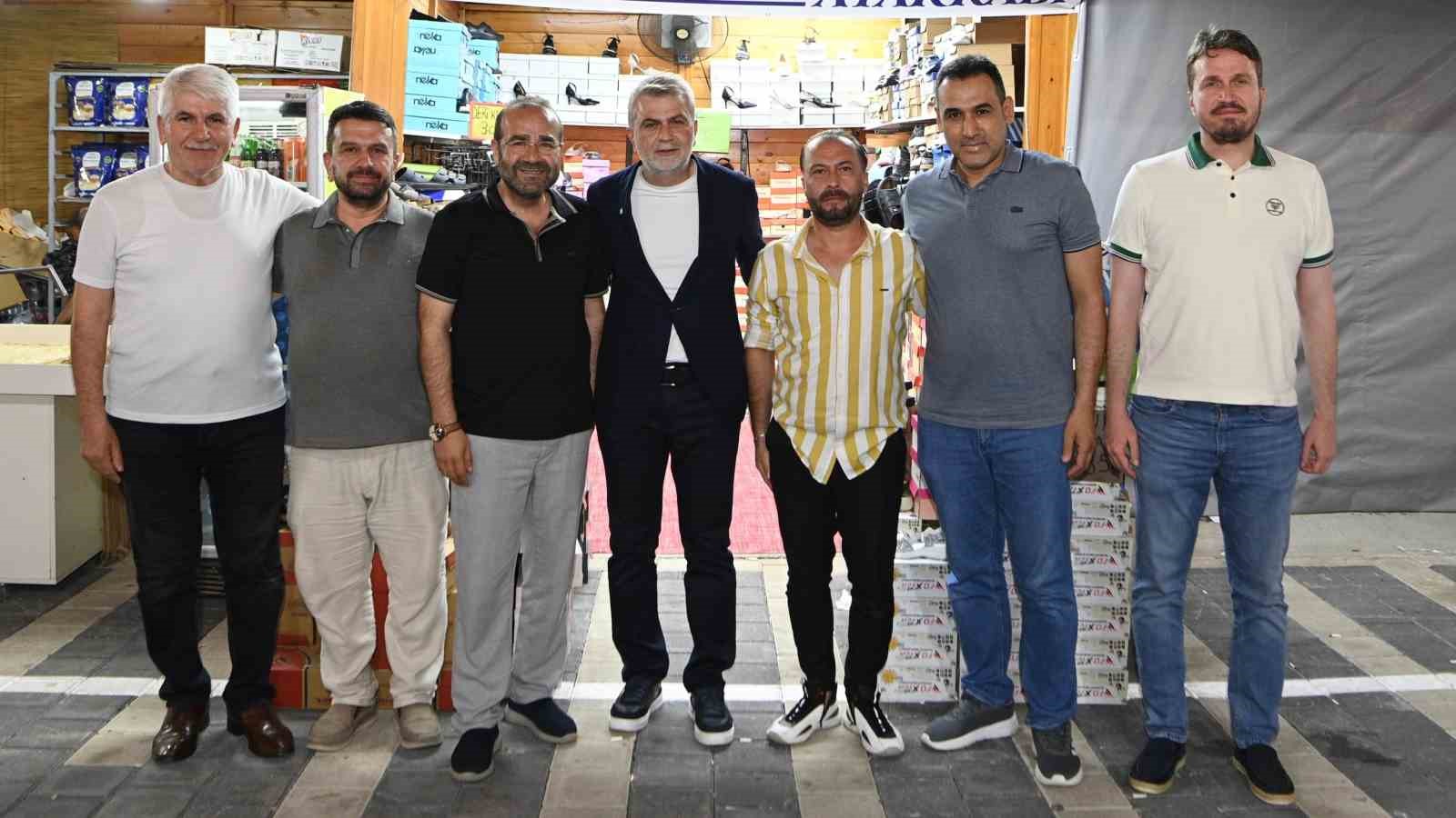 Başkan Fırat Görgel, Ağustos Fuarı’nda esnaf ve vatandaşlarla buluştu