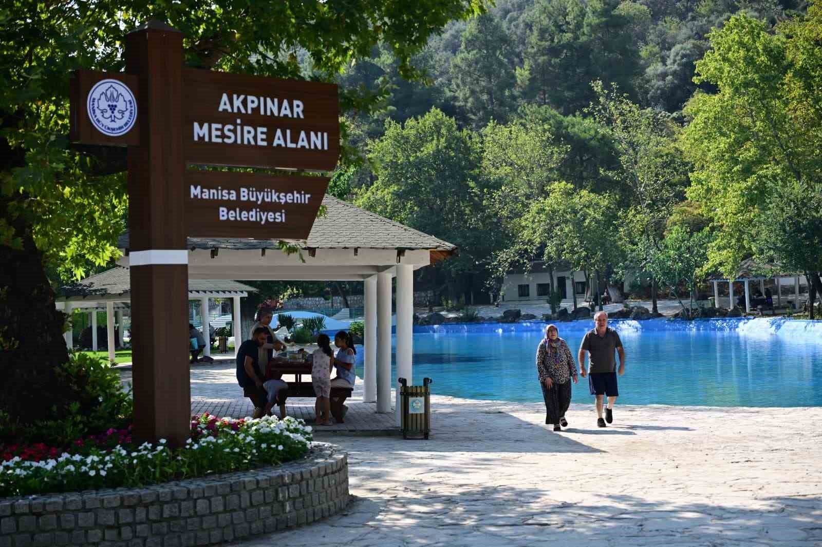 Manisalıların Akpınar Mesire Alanı özlemi sona erdi