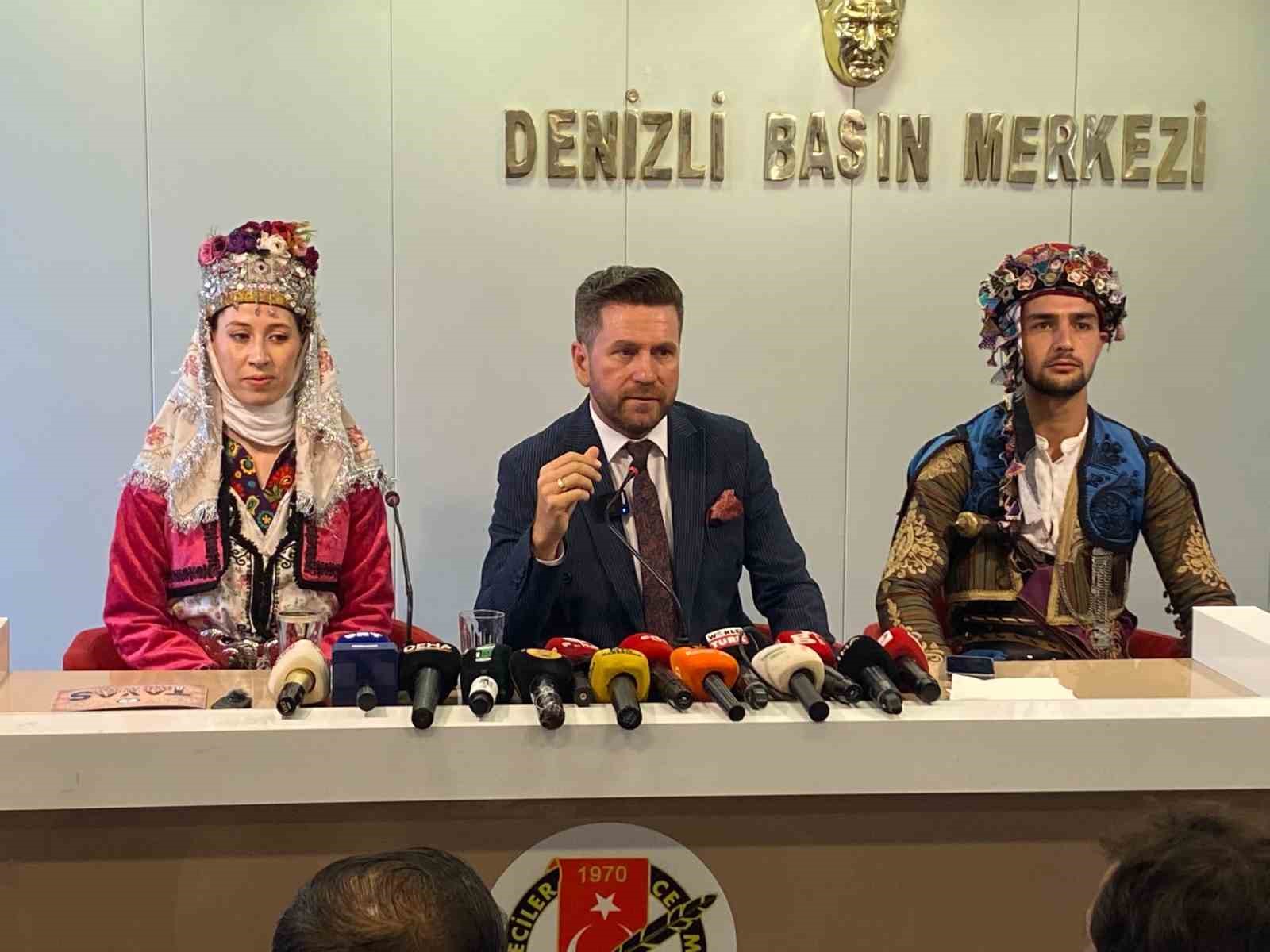 Başkan Tatık, "Her kesimin, kendinden bir şeyler bulabileceği Tavas Zeybek, Kültür ve Sanat Festivali’ne tüm vatandaşları davet ediyorum"