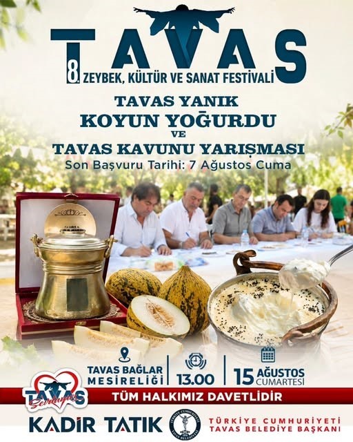 Başkan Tatık, "Her kesimin, kendinden bir şeyler bulabileceği Tavas Zeybek, Kültür ve Sanat Festivali’ne tüm vatandaşları davet ediyorum"