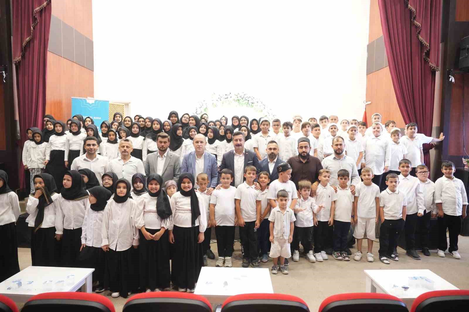 Başkan Ercan Özel: Türkiye’nin en büyük gücü milli ve manevi değerlerle yetişen nesillerdir