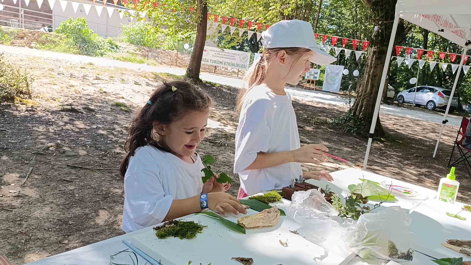 Bolulu Elif bebek ilk kampını Bartın’da yaptı