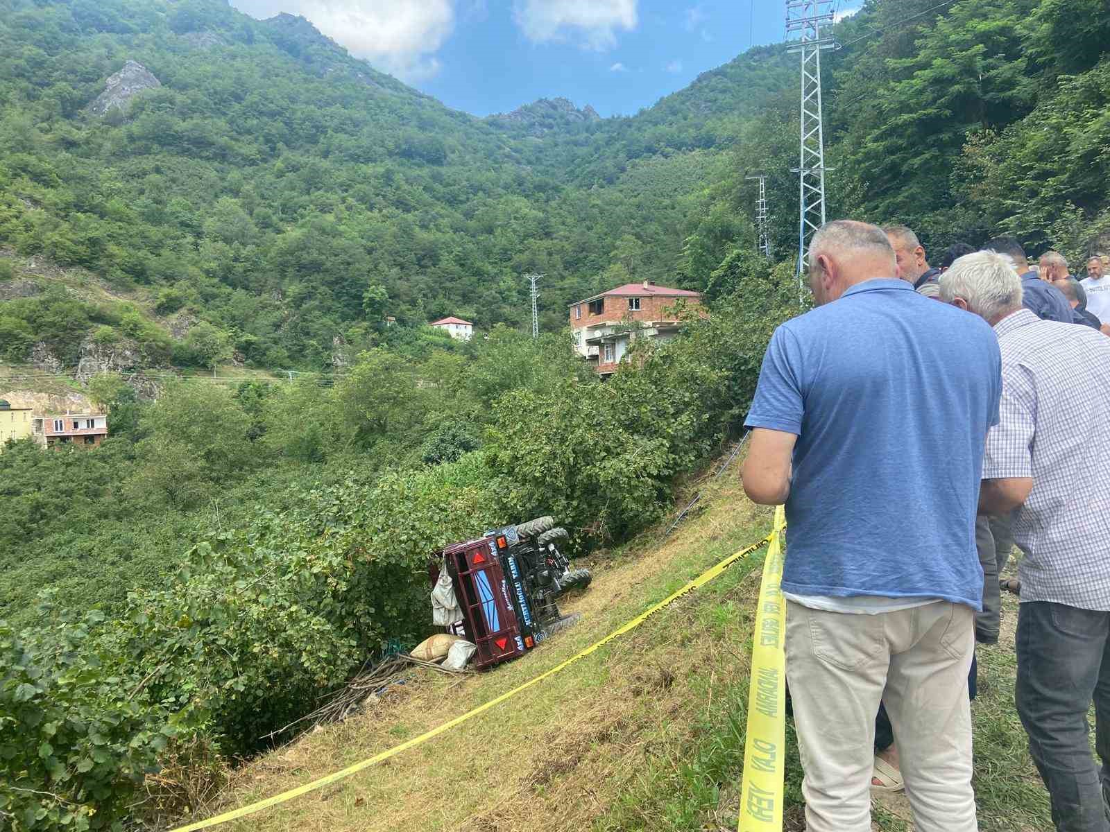 Ordu’da patpat devrildi: 1 ölü